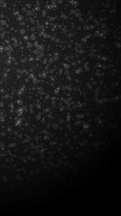 Magic stars sparse Christmas background. Subtle fl