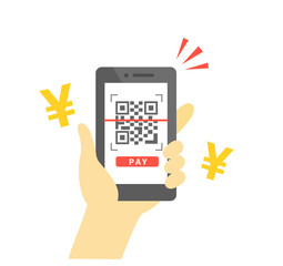 Smartphone electronic payment Bar code payment shopping