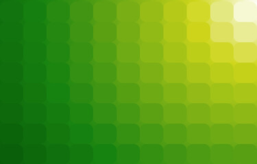 Green abstract background  with square pattern, 3D vector illustration.