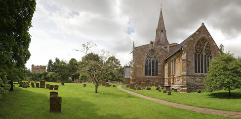 interesting english country church