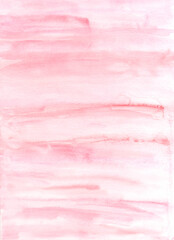 Hand painted watercolor background. Creative textured surface of brush strokes.