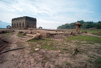 The Underwater Buddhism Temple, Sangkhla Buri, Thailand