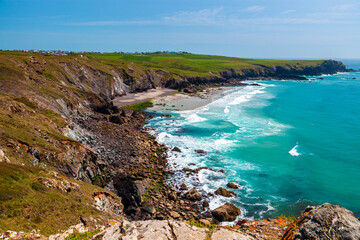 Pentreath Beach Lizard Peninsula Cornwall England