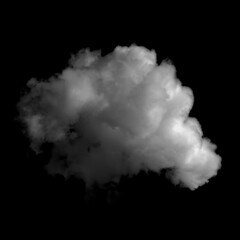 Photo of a cloud