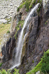 cascadas en el valle de Molieres , pirineo de Lérida