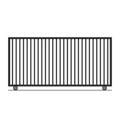 House gate vector. wallpaper. white background. railing.