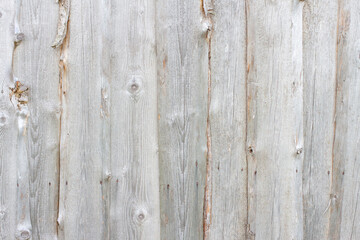Textured background from gray wooden vertical boards. vintage wooden rural surface