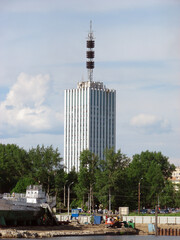 City view from the river