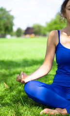 Yoga in the park