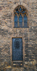 Fototapeta na wymiar St. Martin in the Wall Church, Kostel sv. Martin ve zdi, Prague, Czech Republic, Europe