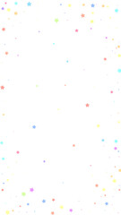 Festive dazzling confetti. Celebration stars. Colo