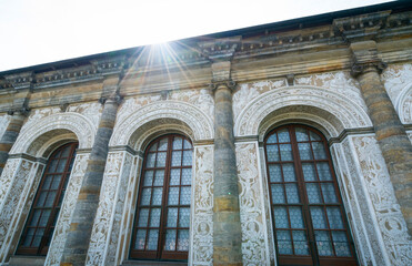 Fototapeta na wymiar The Ball Game Hall, Renaissance Palace, Prague Castle, Prazsky hrad, Prague, Czech Republic, Europe