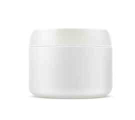 Vector cosmetics skin care cream box 3d mockup