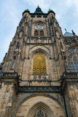 St. Vitus Cathedral, Prague Castle, Prazsky hrad, Prague, Czech Republic, Europe