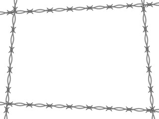 有刺鉄線フレーム 2