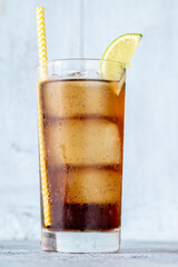 Glass of Cuba Libre