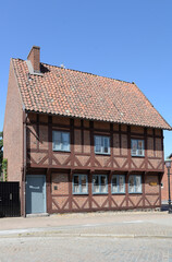 Fachwerkhaus in Ystad, Schweden