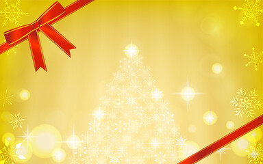 キラキラした光を散りばめたグラデーションの背景イラスト