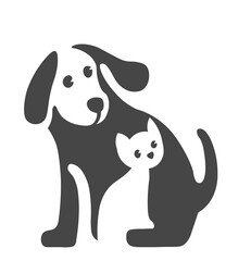 Vector image of Pet logo on white