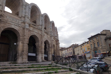 The Arles Amphitheatre is a Roman amphitheatre in the southern French town of Arles