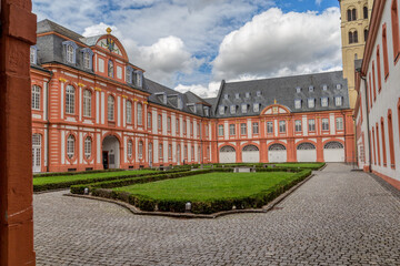Innenhof der Abtei Brauweiler
