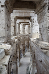 The Arles Amphitheatre is a Roman amphitheatre in the southern French town of Arles