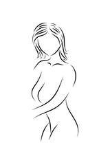  body shape line art