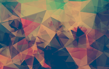 abstract triangle background