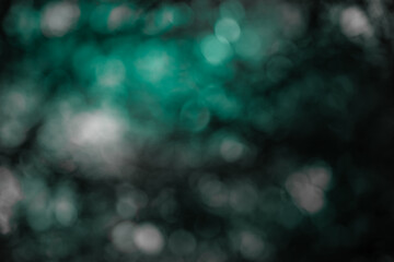 Bokeh (Türkis)