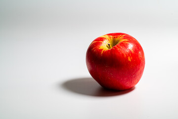 Apple isolated against a plain white background