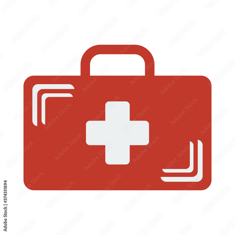 Sticker Medical Case Icon