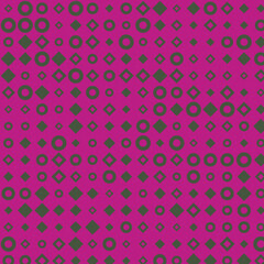 Abstract Color Halftone Dots generative art background illustration