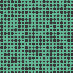 Abstract Color Halftone Dots generative art background illustration