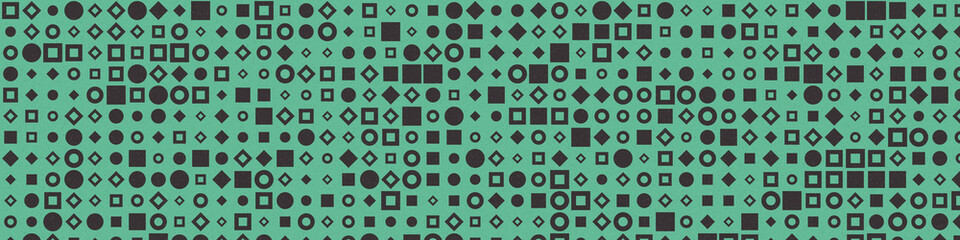 Abstract Color Halftone Dots generative art background illustration