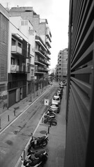 street scene in Barcelona