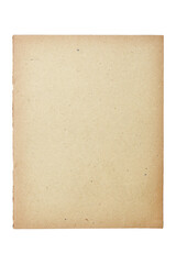 Isolated old brown background paper texture 