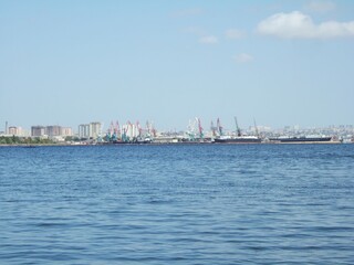 Fototapeta premium Baku in development