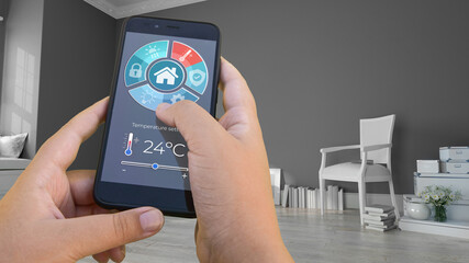 Home automation modern interior