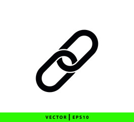 Chain icon vector logo design template