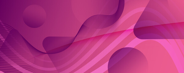 Color Flow Wave. Pink Dynamic Movement. Abstract 