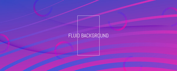 Pink Fluid Stripes. Minimal Concept. Abstract 