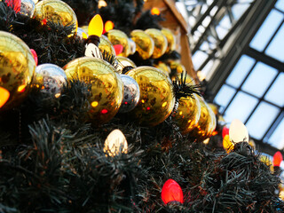 Christmas tree and Christmas decorations