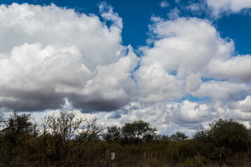 Wonderful clouds in San Luis.
