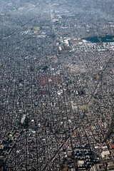 aerial view of the city