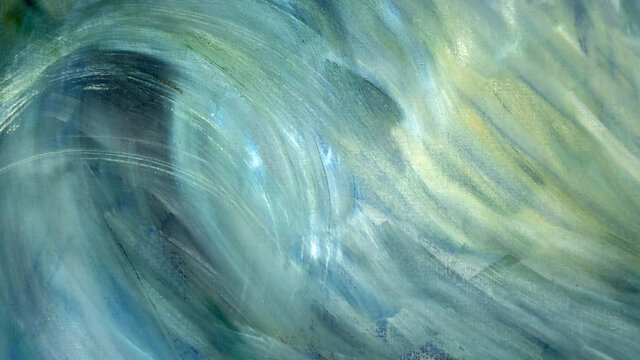 Abstract image of an ocean wave
