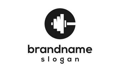 Obraz premium Fitness logo design vector