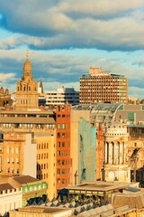 Obraz premium Glasgow rooftop view