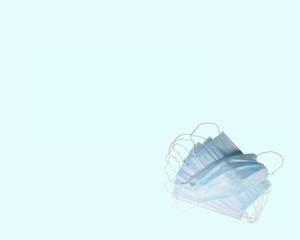 Surgical face masks for preventing allergy, pollution, dust, mold, flu, cold, germ, bacteria and...