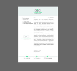Business and Corporate Letter template Design