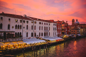 atardecer en venecia